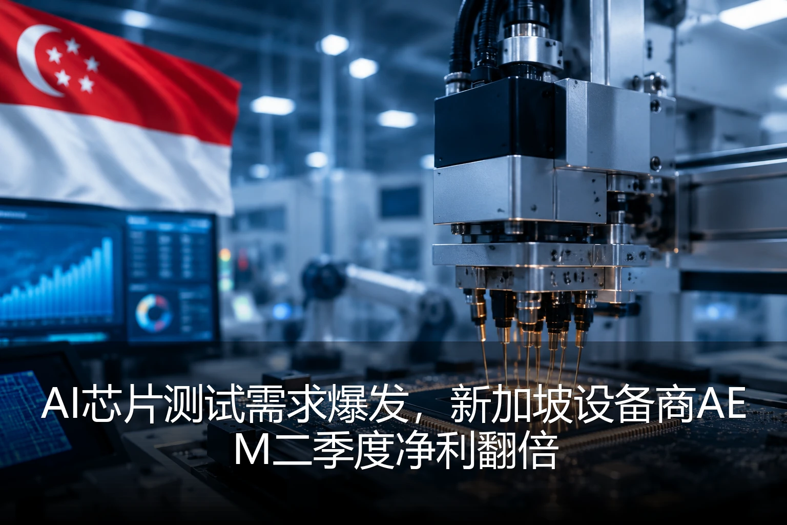 AI芯片测试需求爆发，新加坡设备商AEM二季度净利翻倍