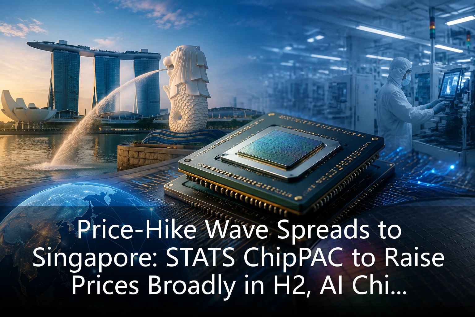 Price-Hike Wave Spreads to Singapore: STATS ChipPAC to Raise Prices Broadly in H2, AI Chip Supply-Demand Reshapes SGX Semiconductor Chain